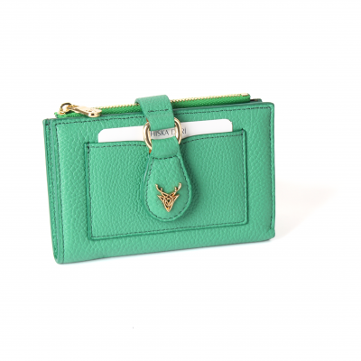 Ahıska Damla Model Kadın Deri Cüzdan 602 Yeşil