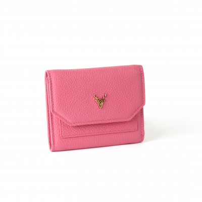  Ahıska Kapaklı Kadın Deri Cüzdan 2027 Pembe 