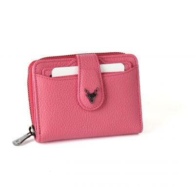 Ahıska Kartlık Kadın Deri Cüzdan 9709 Pembe